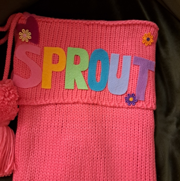 Great for personalizing! PINK JUMBO STOCKING LISTING- 🎄Christmas Stockings!🎄 - Picture 2 of 12